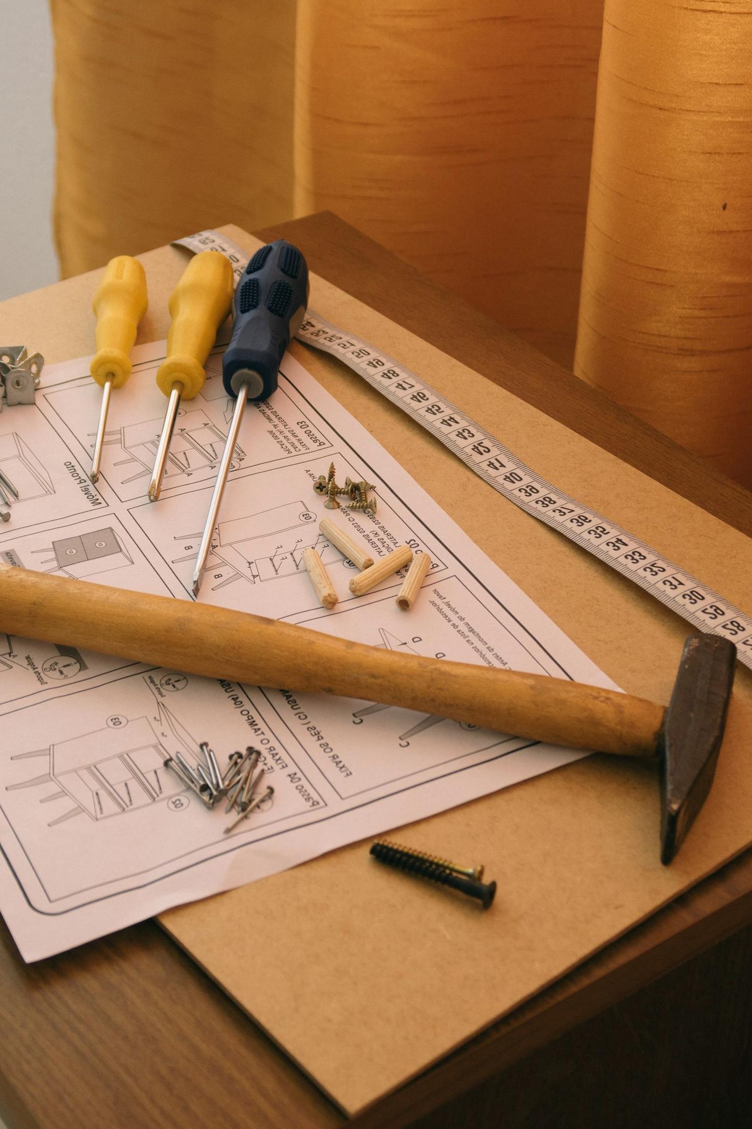 Furniture assembly tools